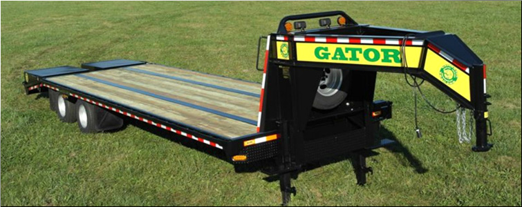 GOOSENECK TRAILER 30ft tandem dual - all heavy-duty equipment trailers special priced  Adams County, Ohio